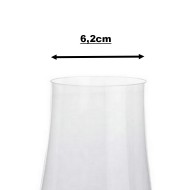Jogo 6 Taças 360ml Para Vinho Branco Xtra Em Cristal Ecologico 23,5cm